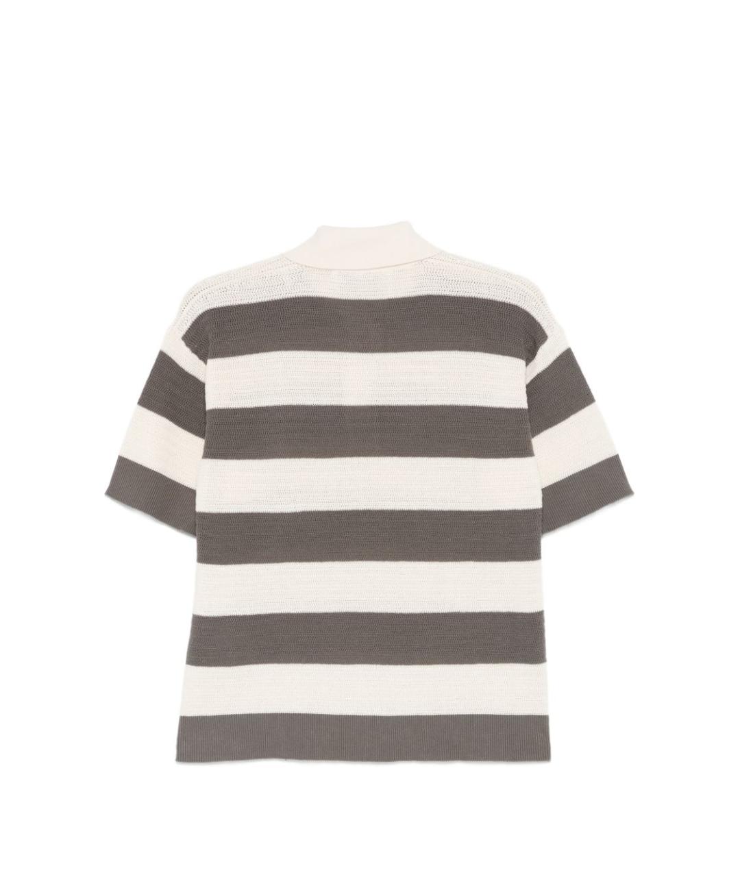 Ami Paris Серая хлопковая футболка, фото 2