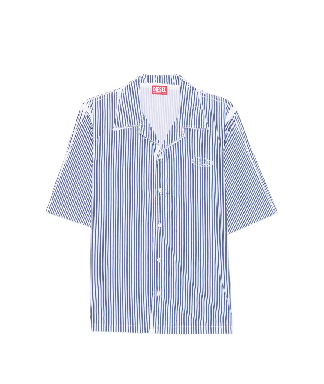 DIESEL Хлопковая кэжуал рубашка, фото 1