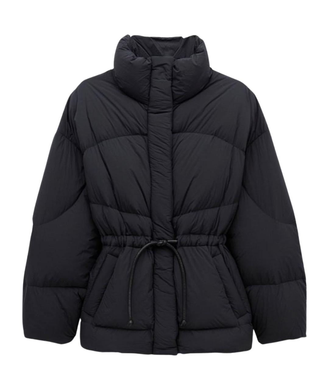 BACON Черный полиэстеровый пуховик, фото 1