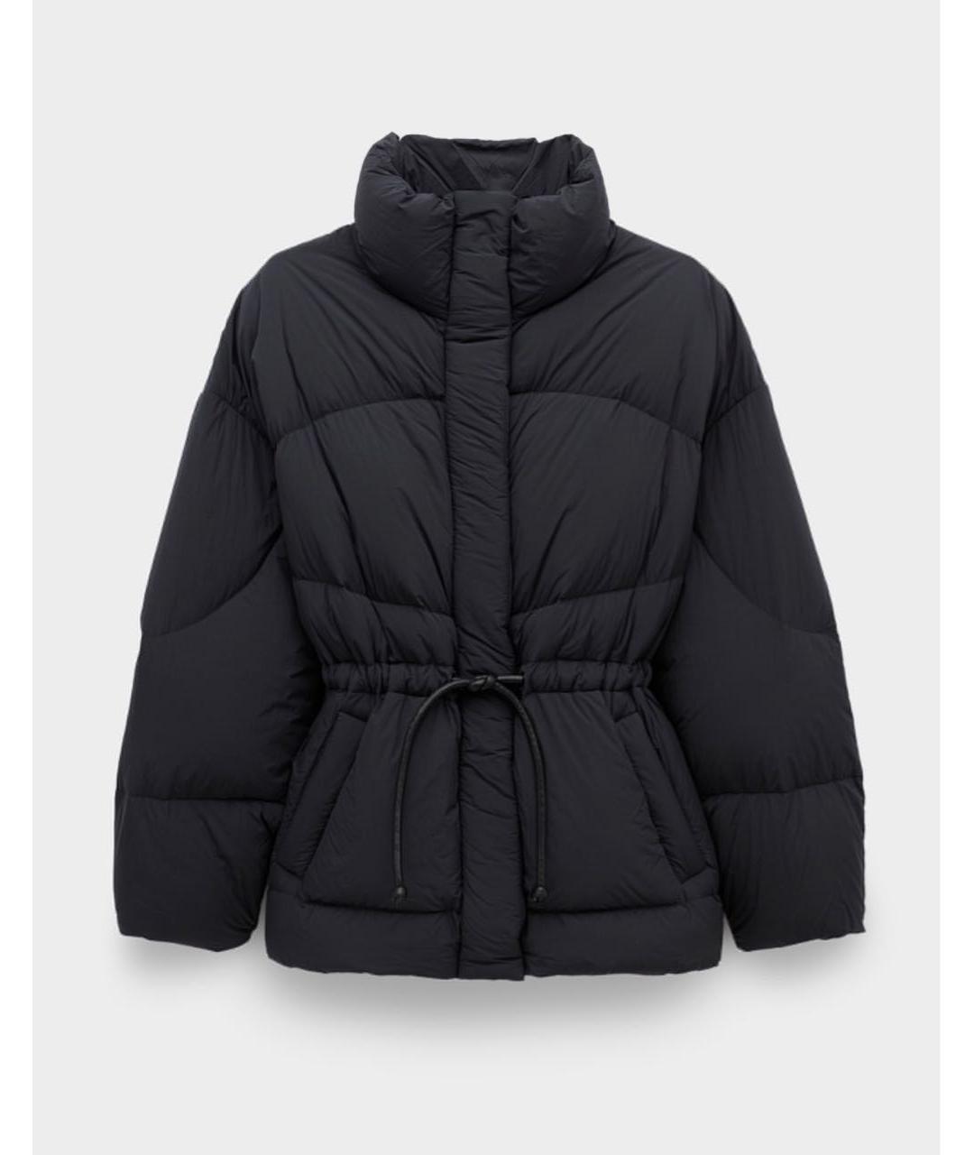 BACON Черный полиэстеровый пуховик, фото 4