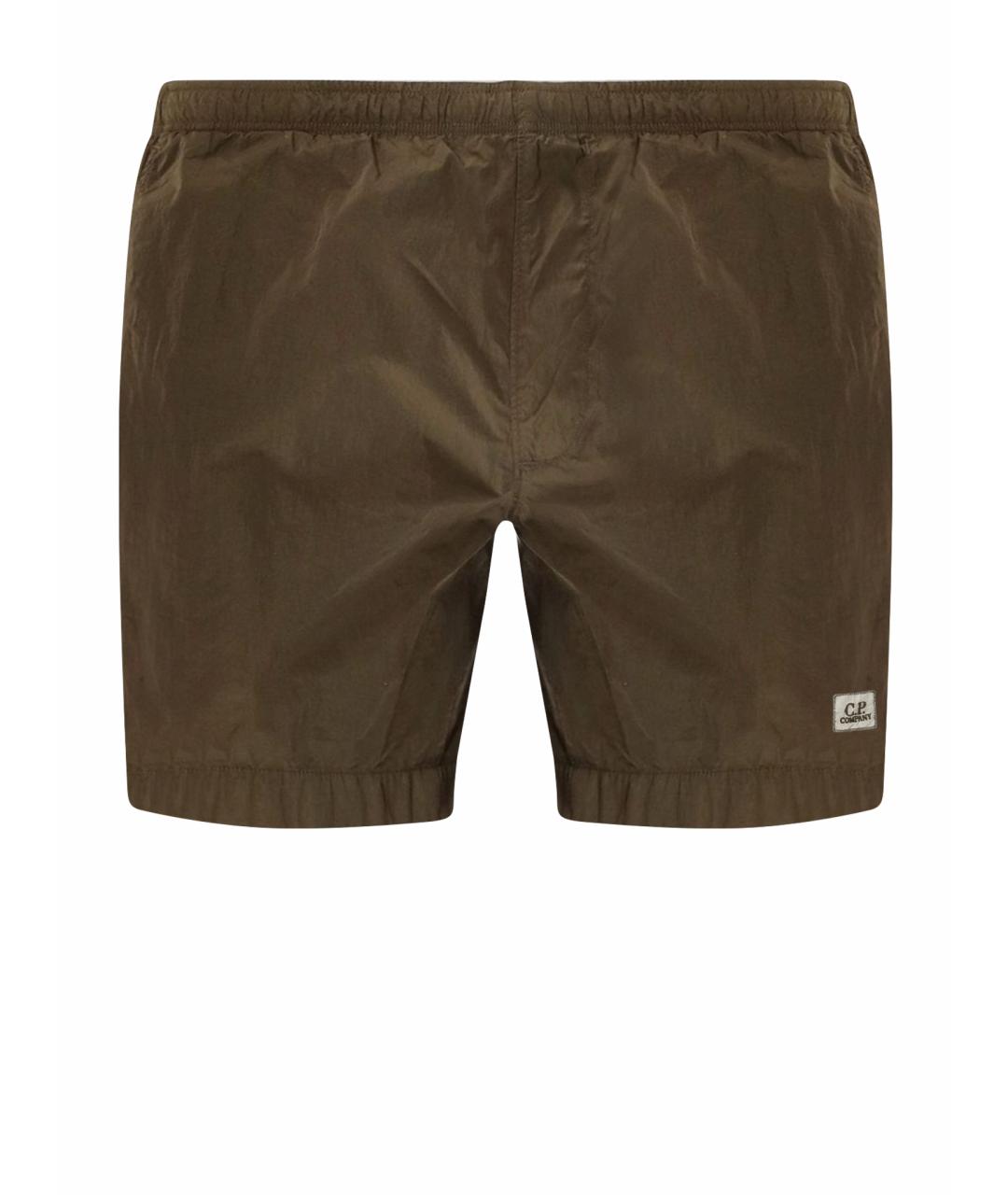 CP COMPANY Зеленые полиамидовые плавки, фото 1