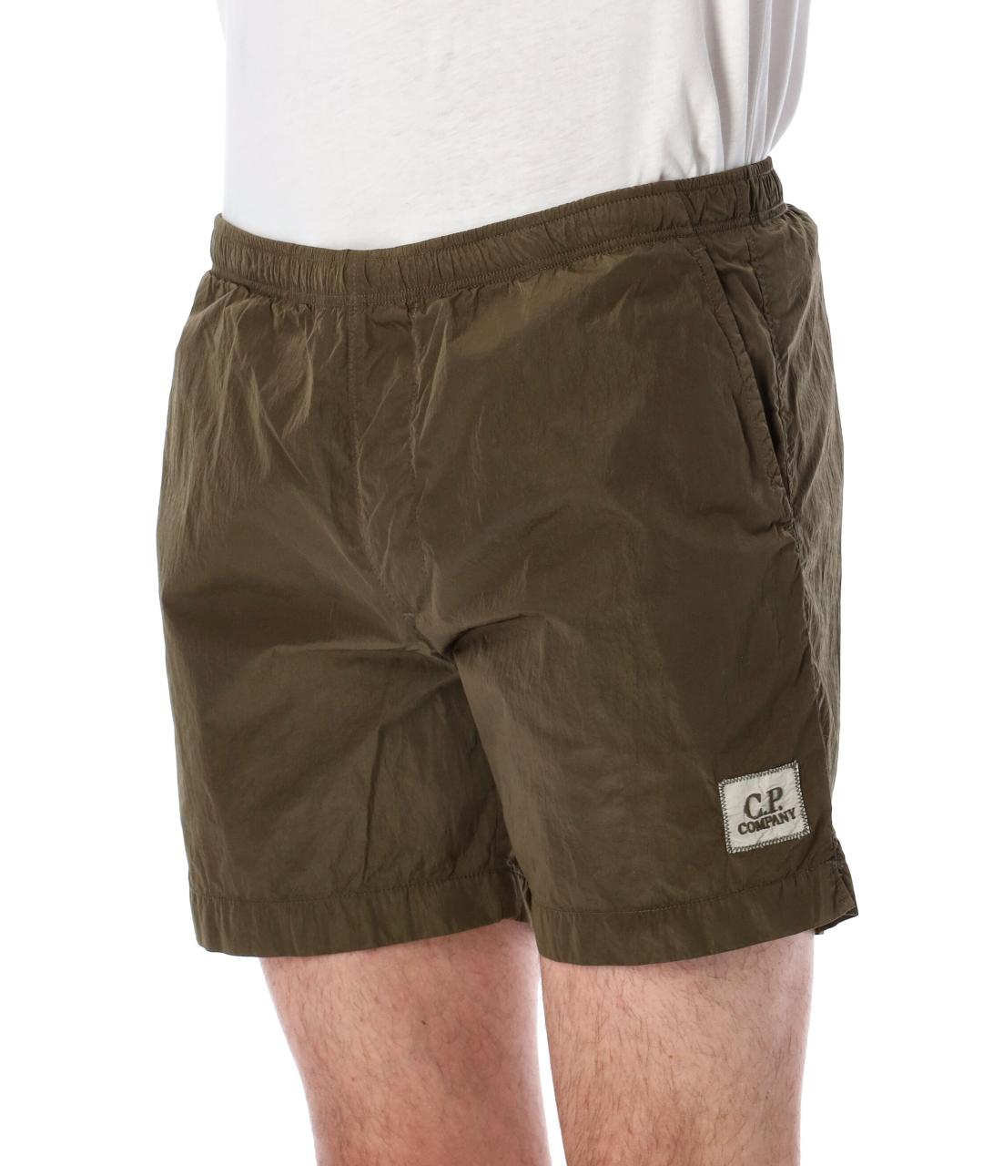 CP COMPANY Зеленые полиамидовые плавки, фото 3