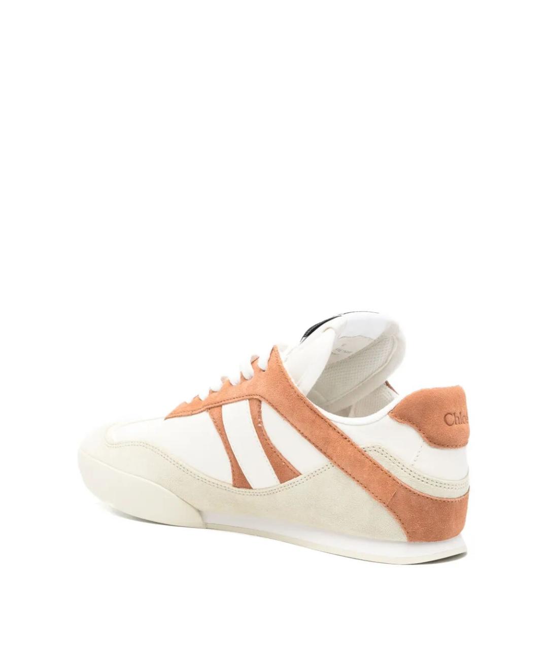 CHLOE Белые синтетические кроссовки, фото 3