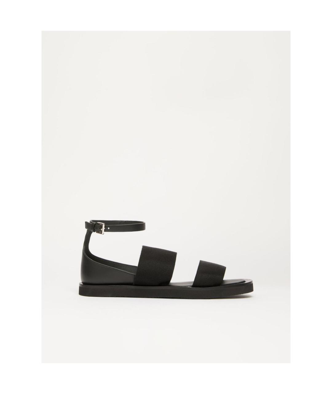 MAX MARA Черные сандалии, фото 5