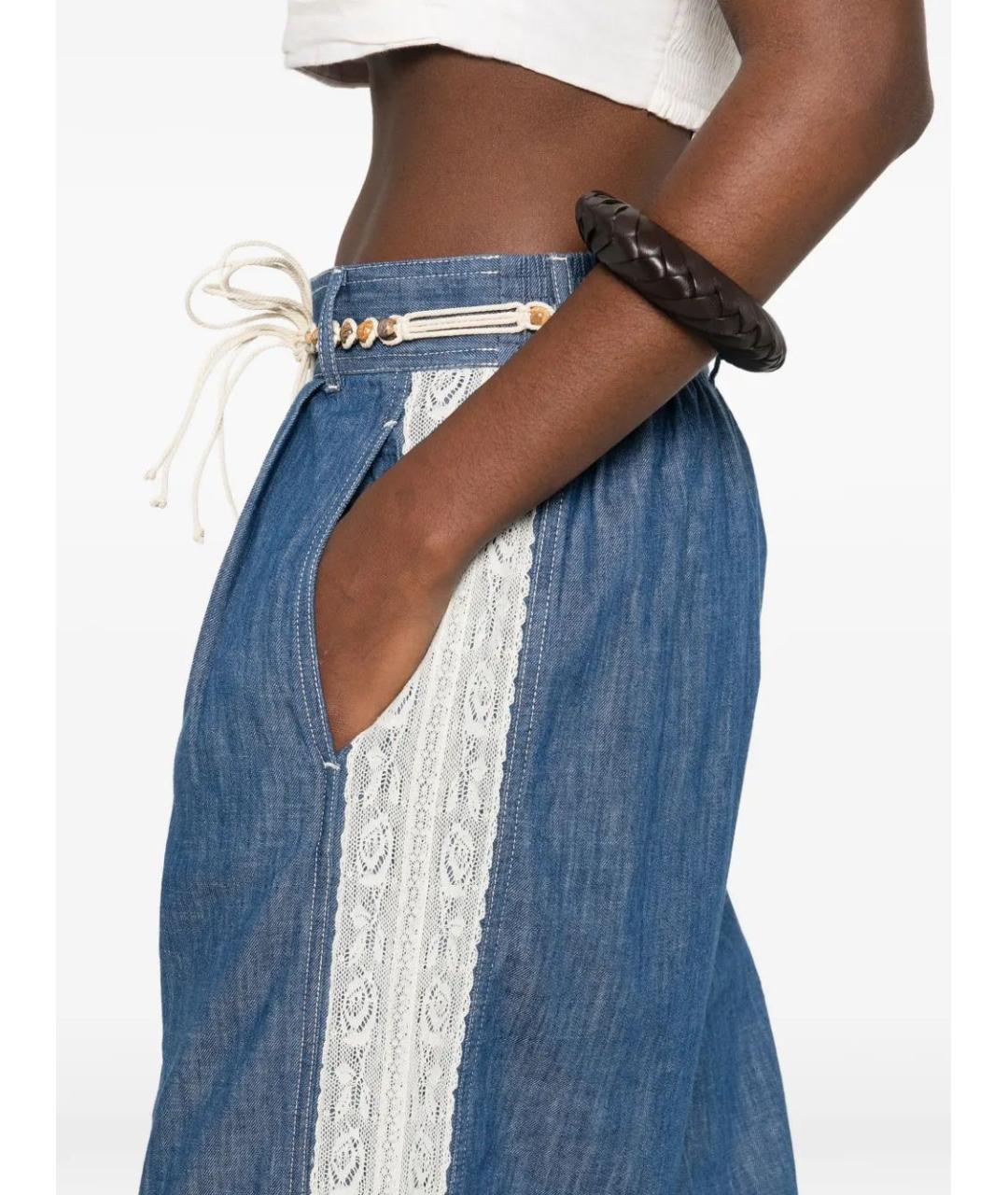 ZIMMERMANN Хлопковые прямые брюки, фото 5