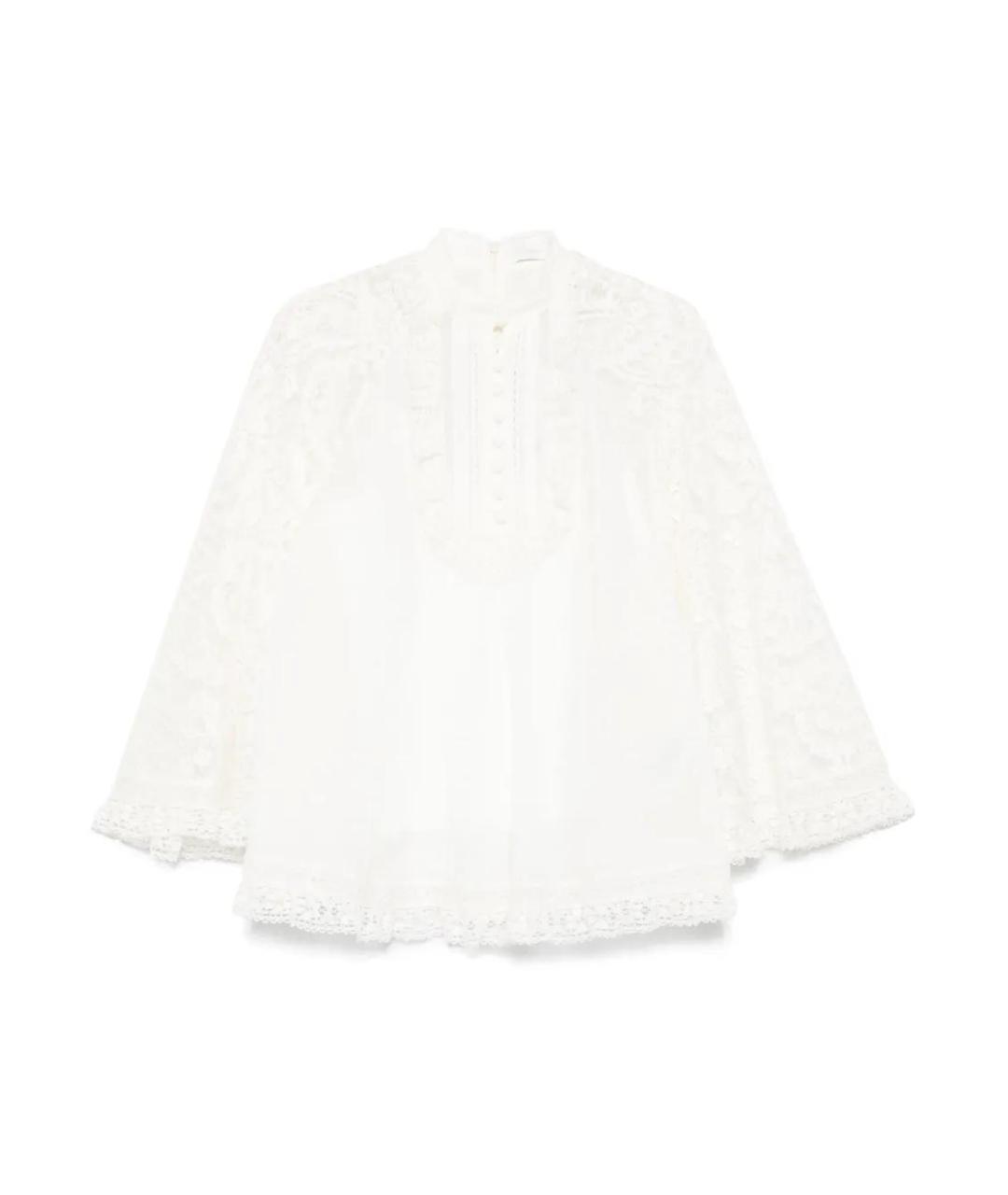 ZIMMERMANN Бежевая блузы, фото 1