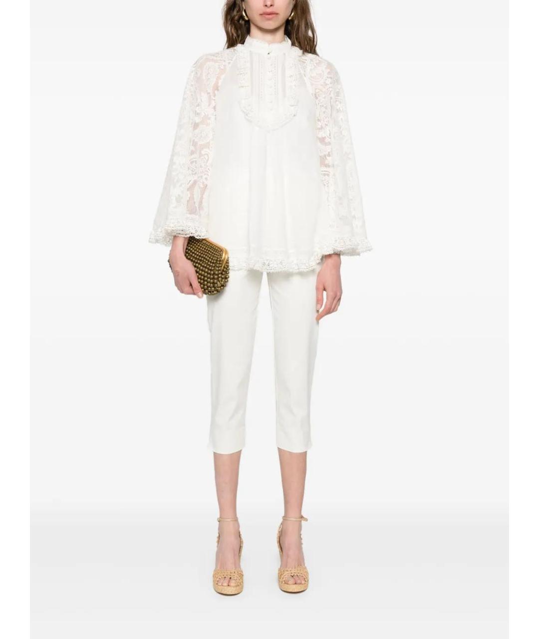 ZIMMERMANN Бежевая блузы, фото 2