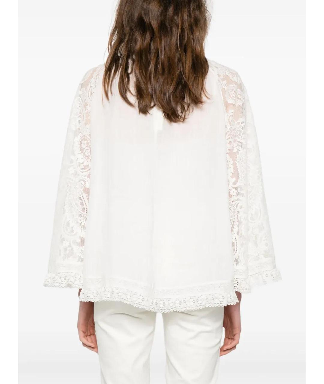 ZIMMERMANN Бежевая блузы, фото 4