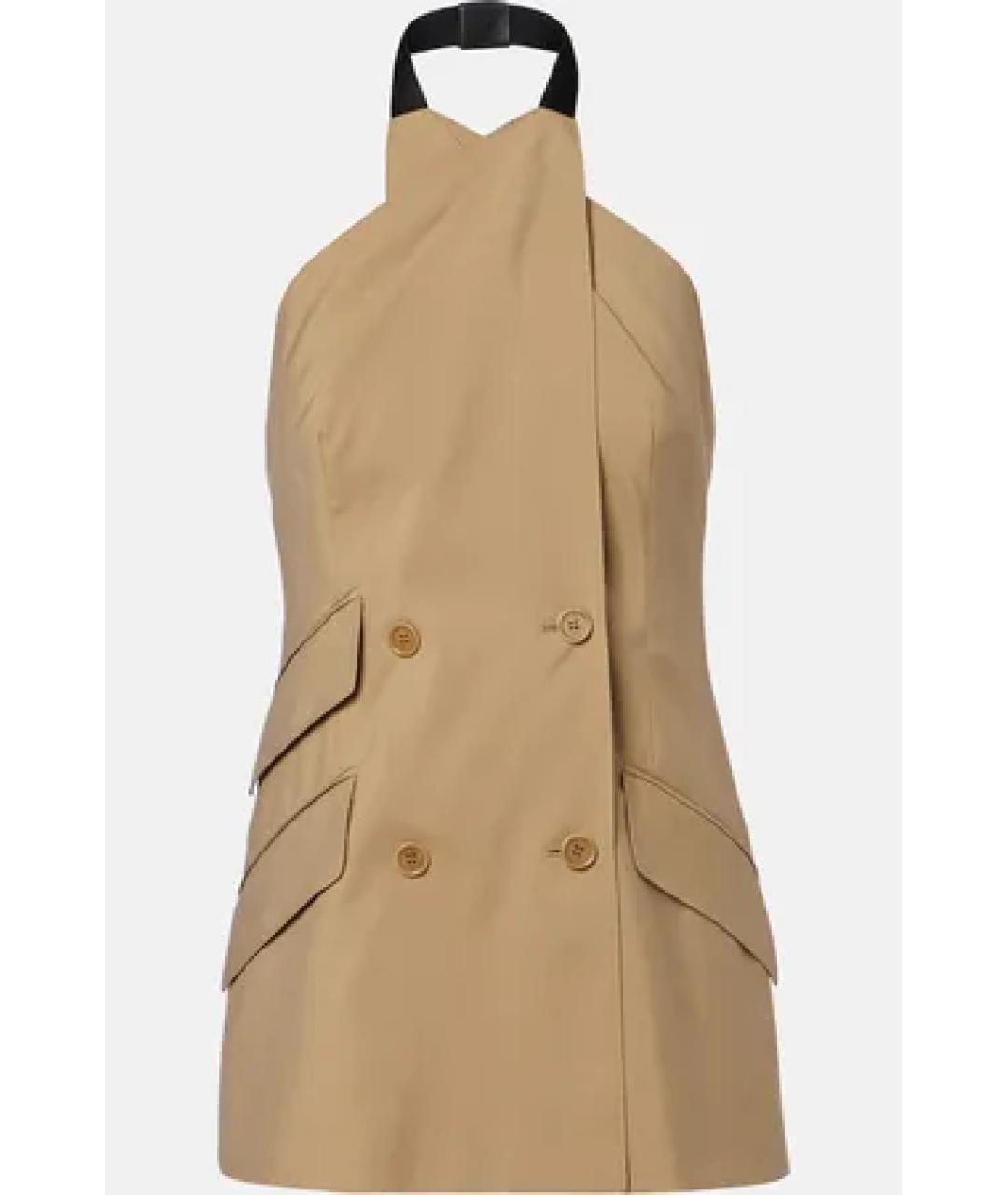 MAX MARA Бежевая шерстяная жилетка, фото 5