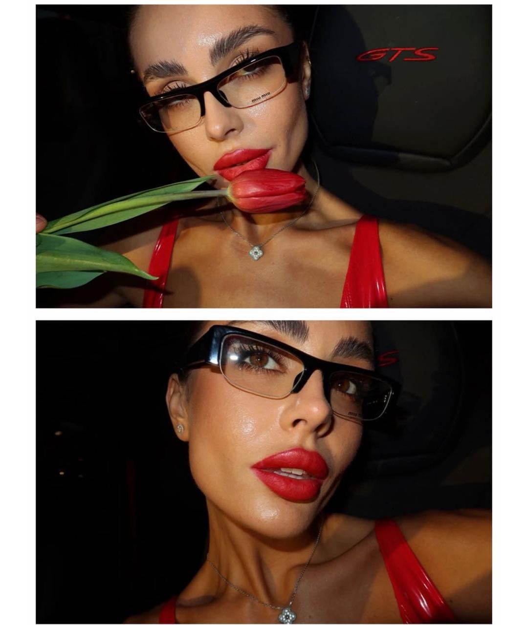 MIU MIU Черные пластиковые солнцезащитные очки, фото 6