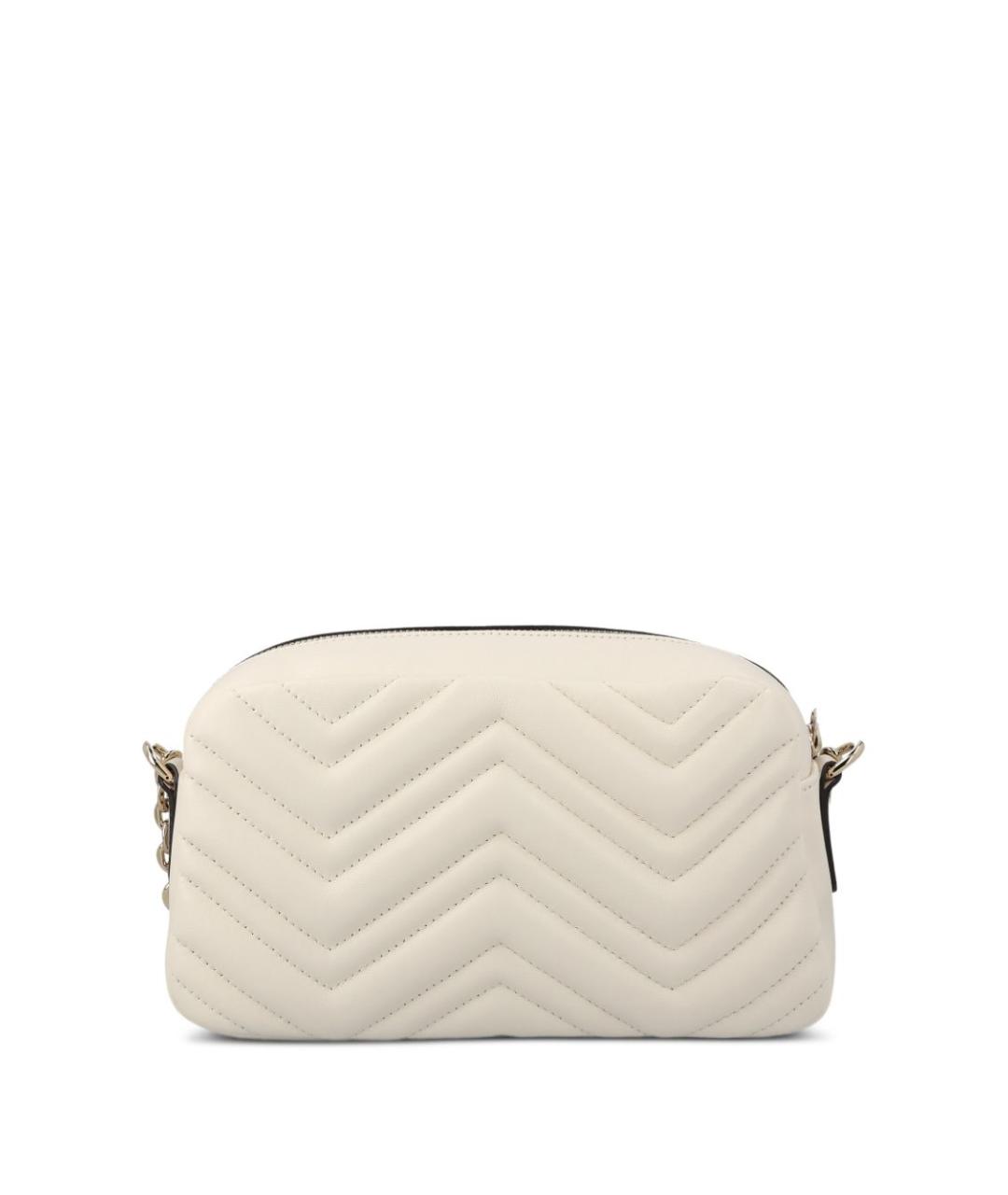 GUCCI Белая кожаная сумка через плечо, фото 3