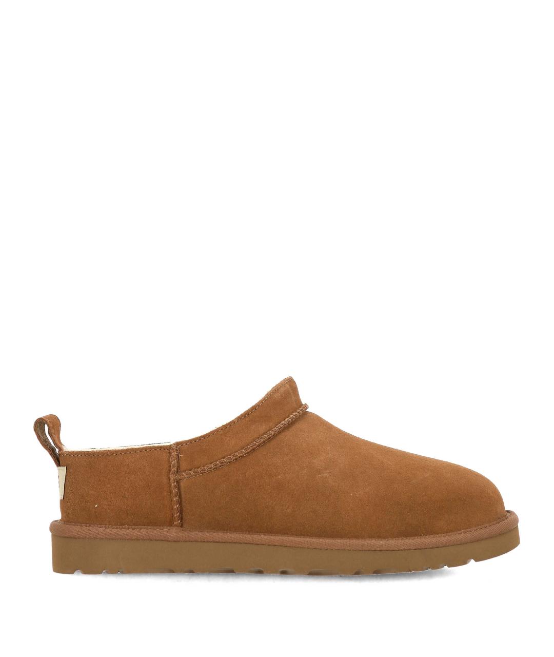 UGG AUSTRALIA Коричневые замшевые низкие ботинки, фото 1