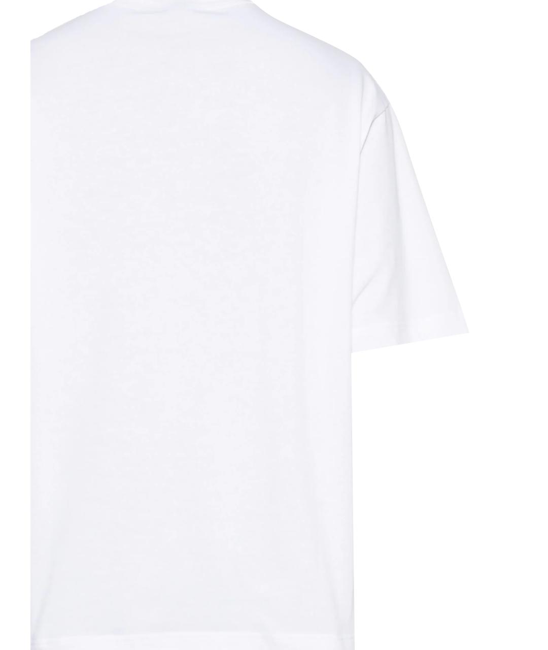 GUCCI Белая хлопковая футболка, фото 3