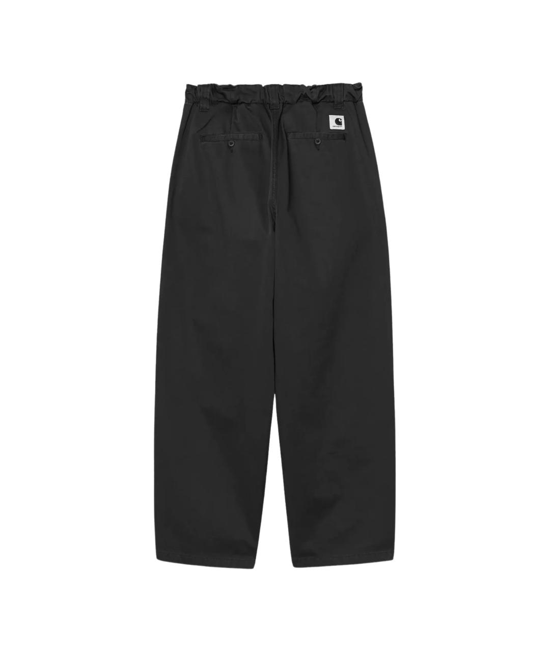 CARHARTT WIP Черные хлопковые повседневные брюки, фото 3