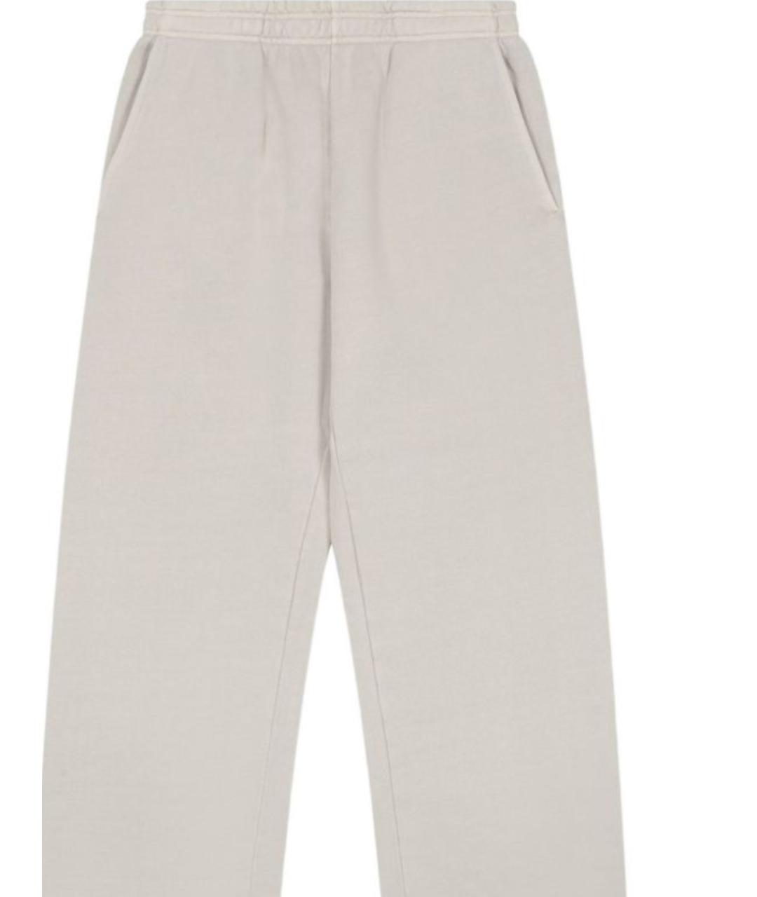 entire studios Бежевые хлопковые повседневные брюки, фото 2