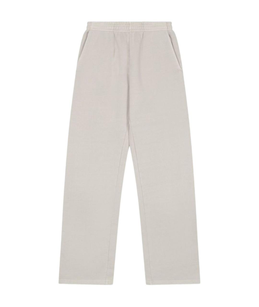 entire studios Бежевые хлопковые повседневные брюки, фото 1