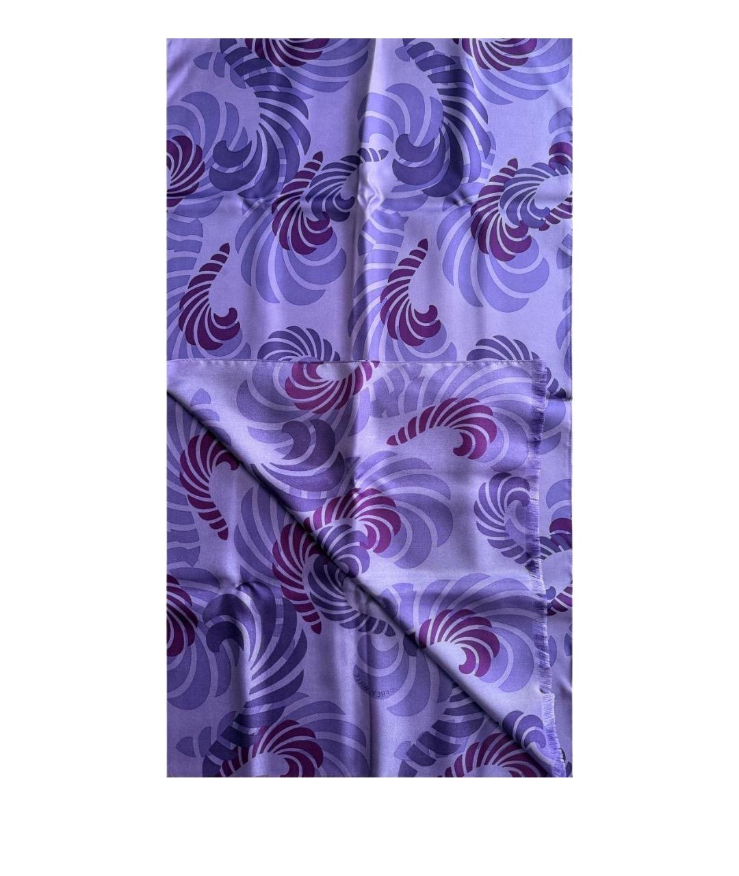 Frey Wille Фиолетовый шелковый шарф, фото 1
