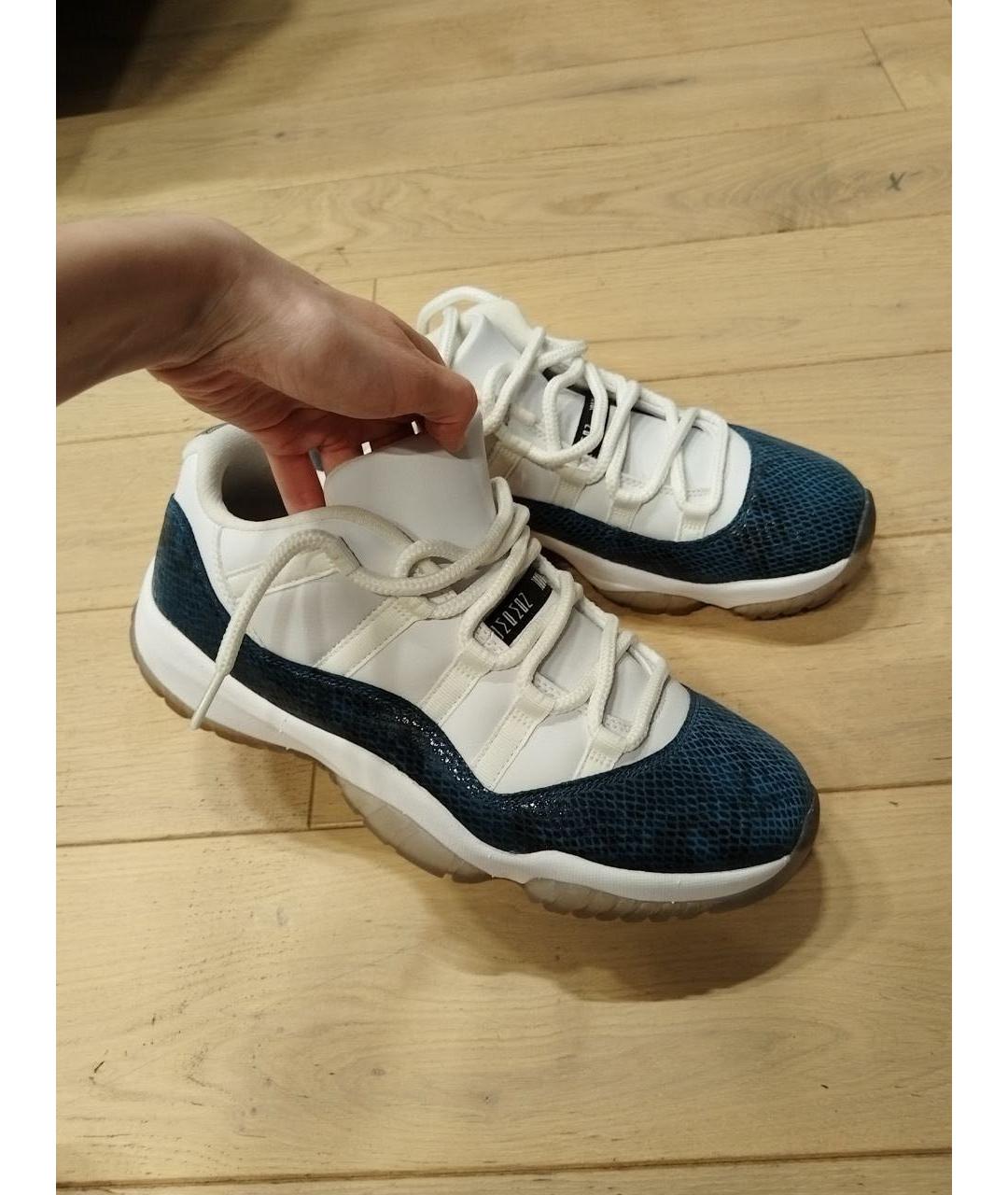 JORDAN Мульти текстильные высокие кроссовки / кеды, фото 2