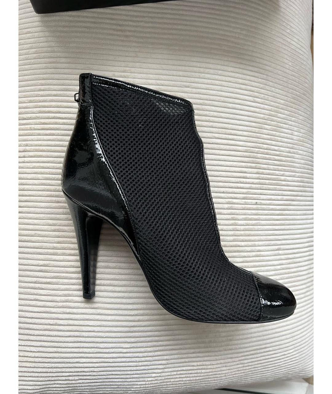 CHANEL Черные ботильоны, фото 4