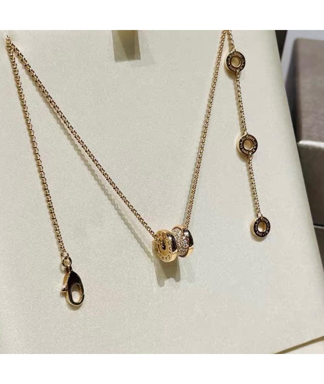 BVLGARI Розовое колье из розового золота, фото 4