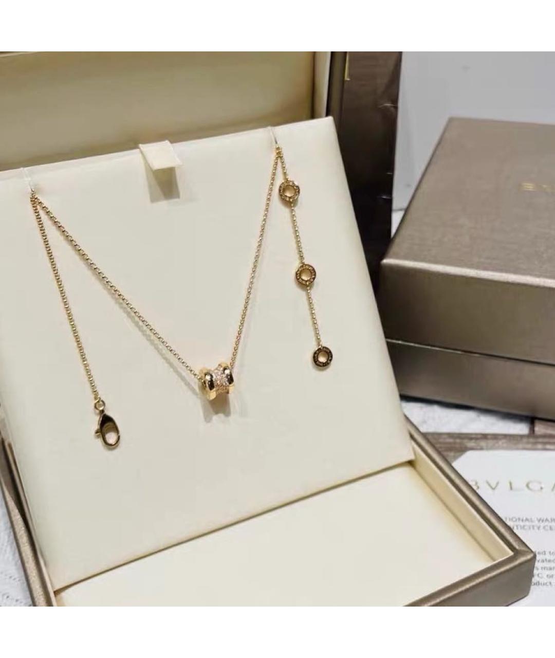 BVLGARI Розовое колье из розового золота, фото 2