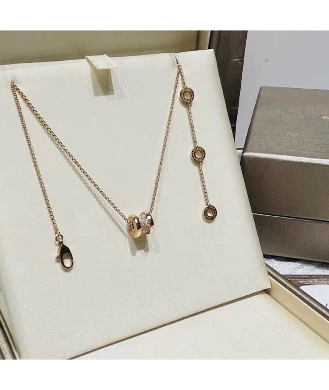 BVLGARI Розовое колье из розового золота, фото 3