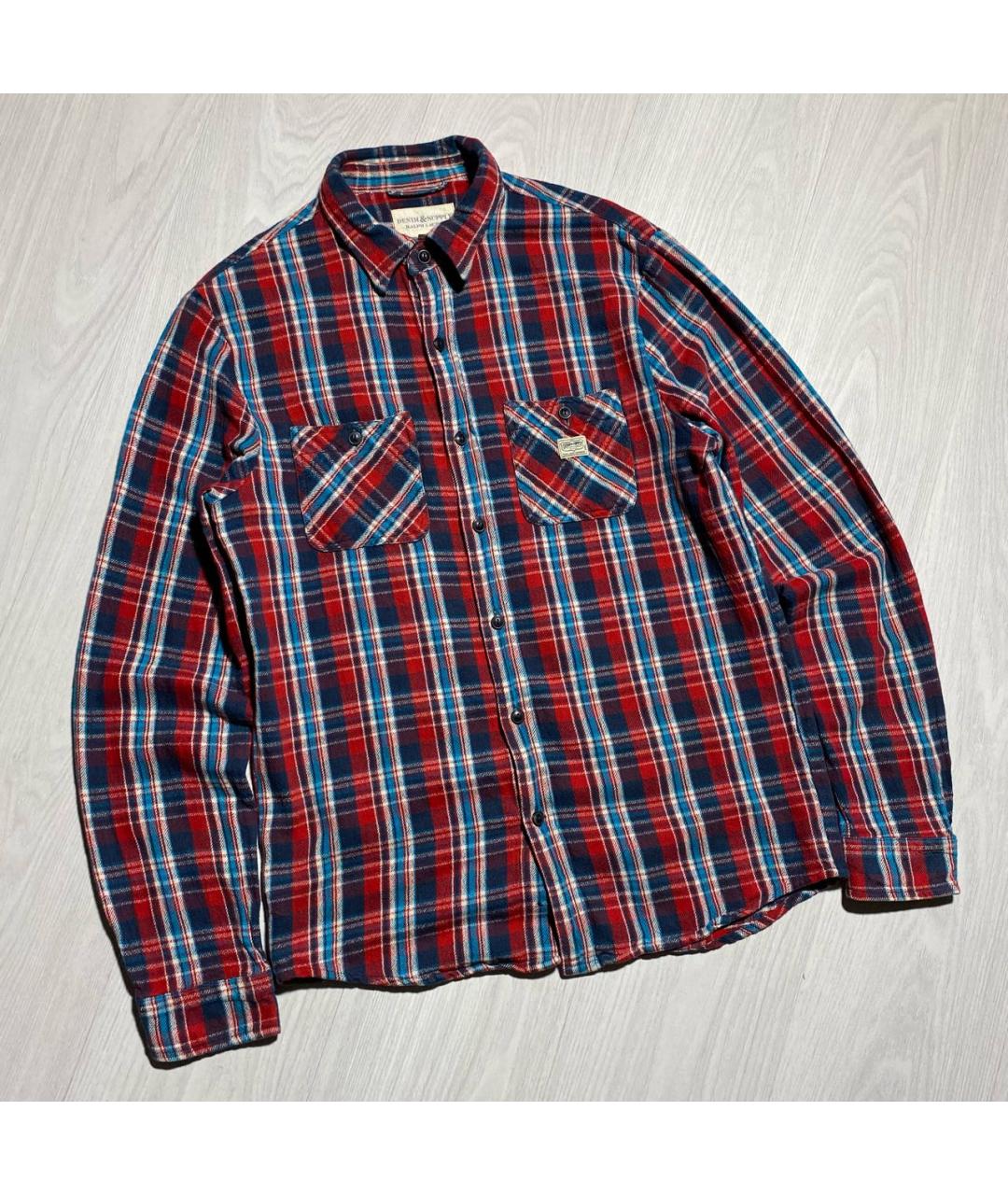 RALPH LAUREN COLLECTION Мульти хлопковая кэжуал рубашка, фото 5