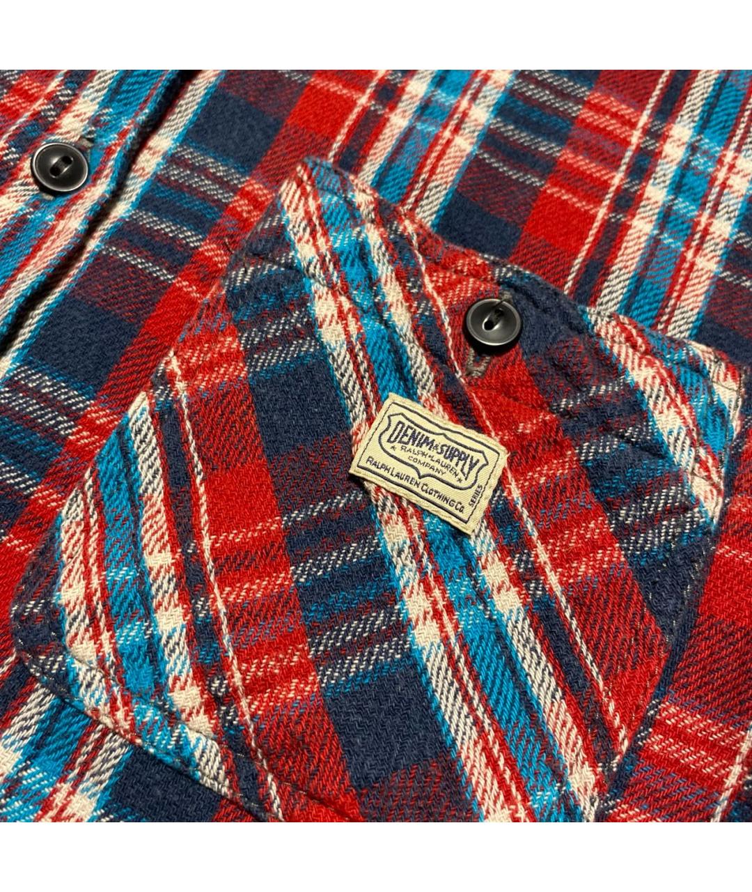 RALPH LAUREN COLLECTION Мульти хлопковая кэжуал рубашка, фото 4