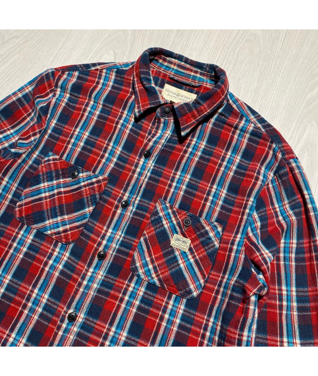 RALPH LAUREN COLLECTION Мульти хлопковая кэжуал рубашка, фото 2