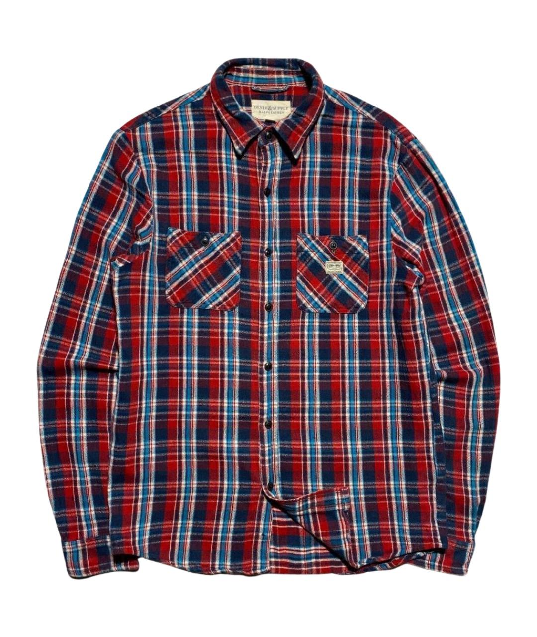 RALPH LAUREN COLLECTION Мульти хлопковая кэжуал рубашка, фото 1