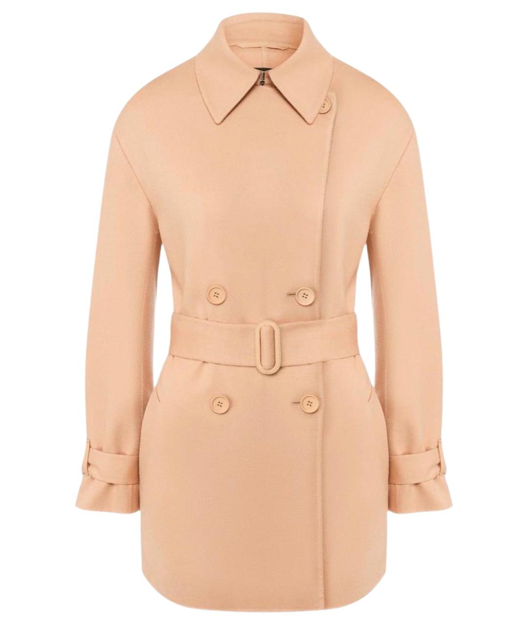 LORO PIANA Бежевое кашемировое пальто, фото 1