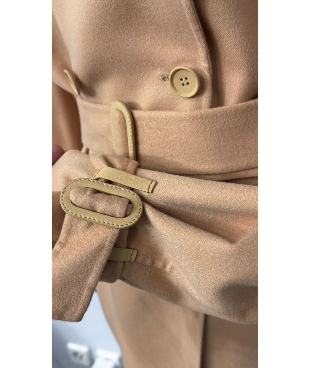 LORO PIANA Бежевое кашемировое пальто, фото 3