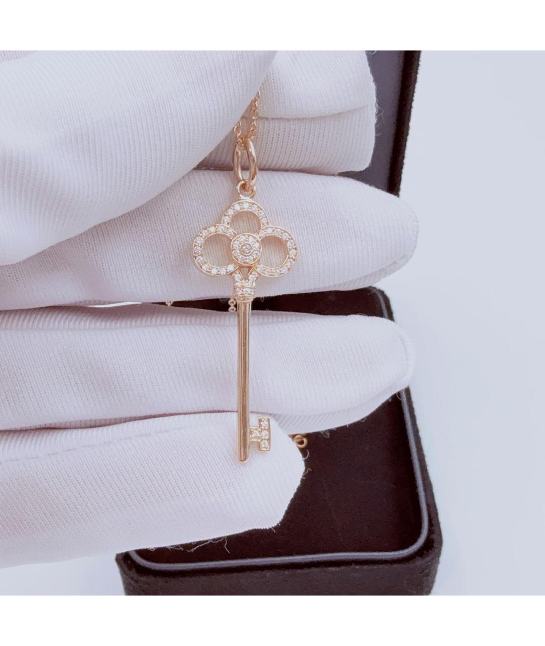 TIFFANY&CO Розовое колье из розового золота, фото 3