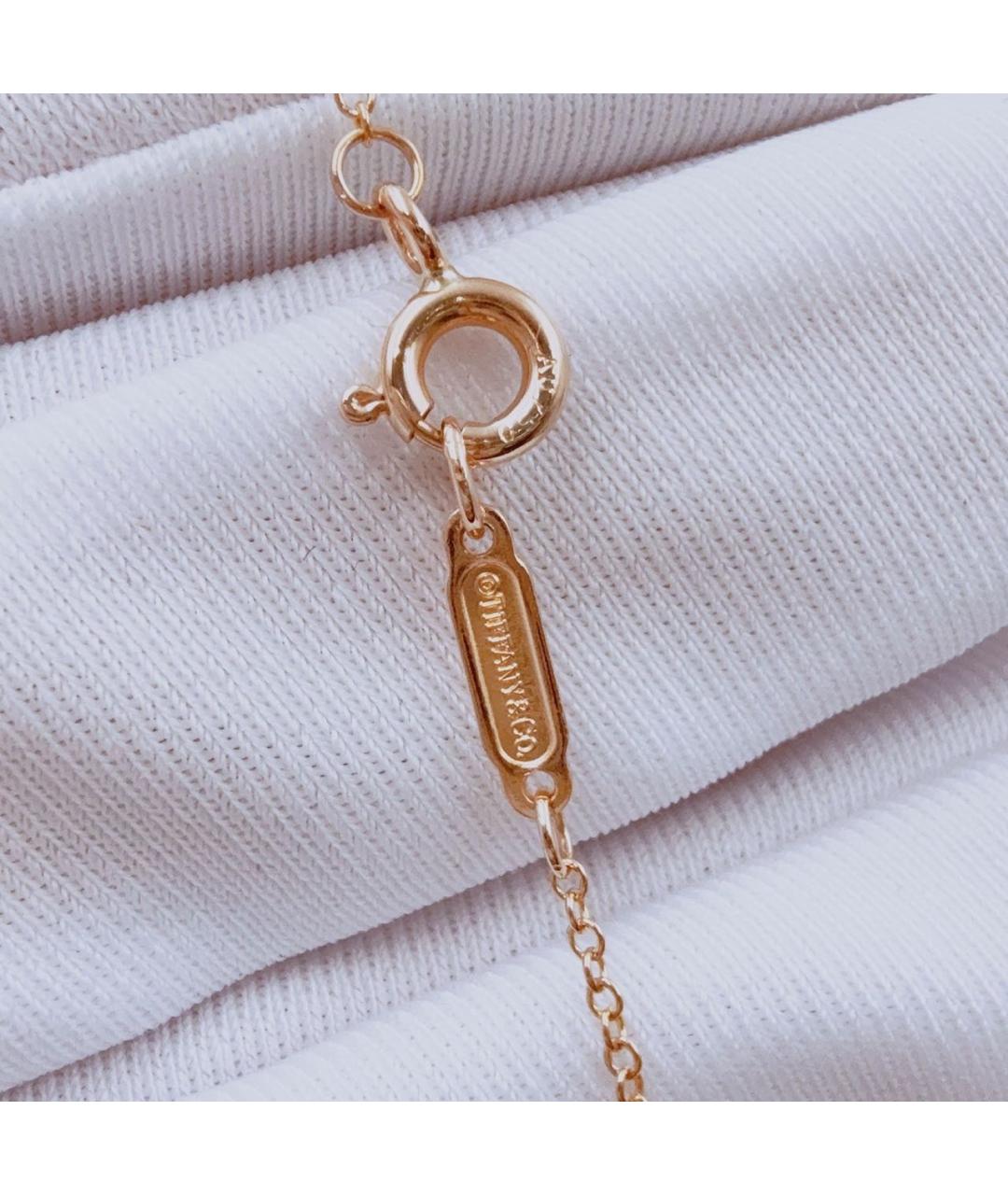 TIFFANY&CO Розовое колье из розового золота, фото 6