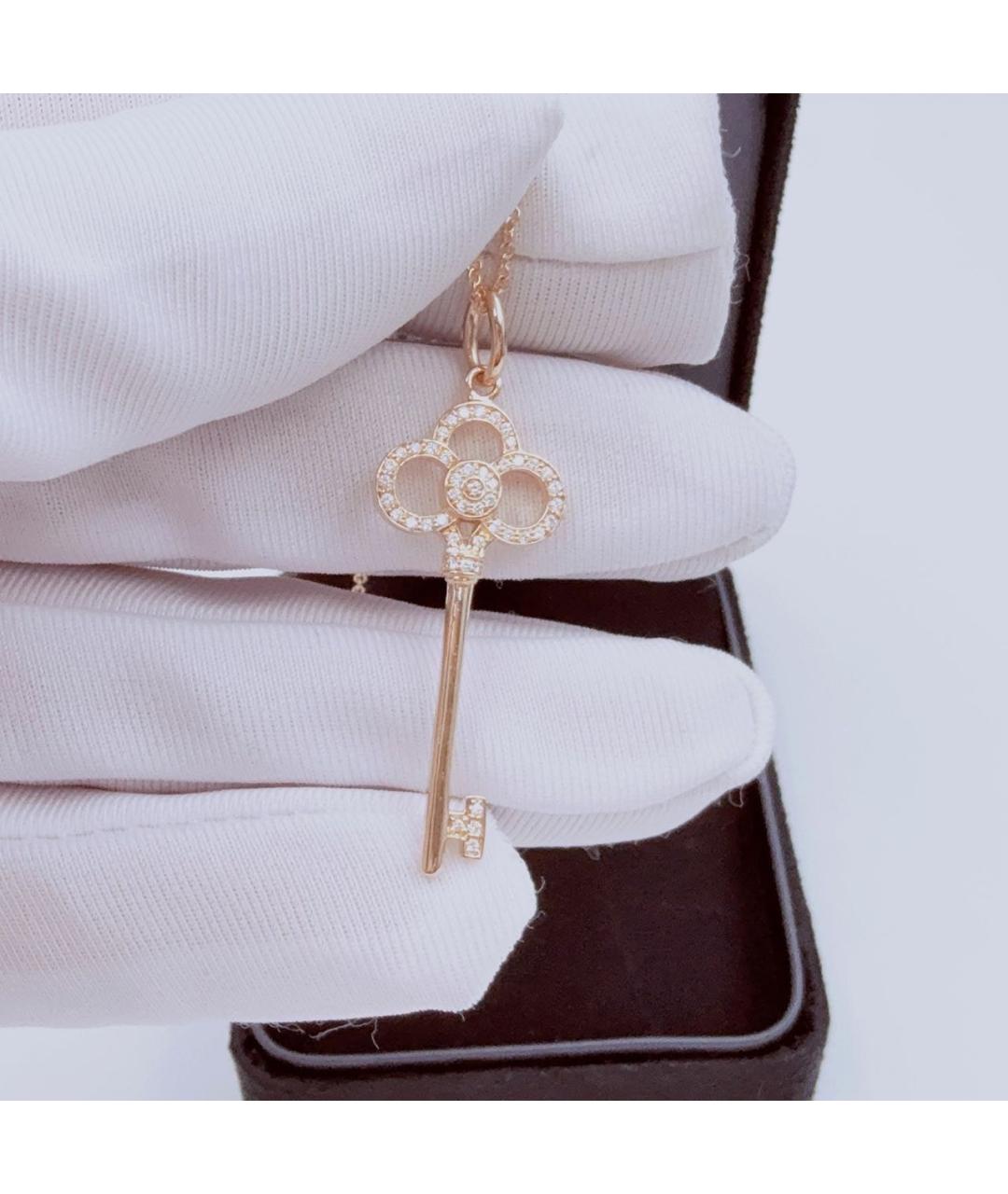 TIFFANY&CO Розовое колье из розового золота, фото 4