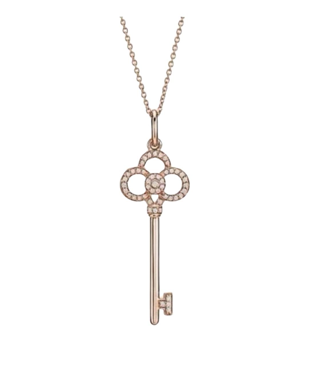 TIFFANY&CO Розовое колье из розового золота, фото 1