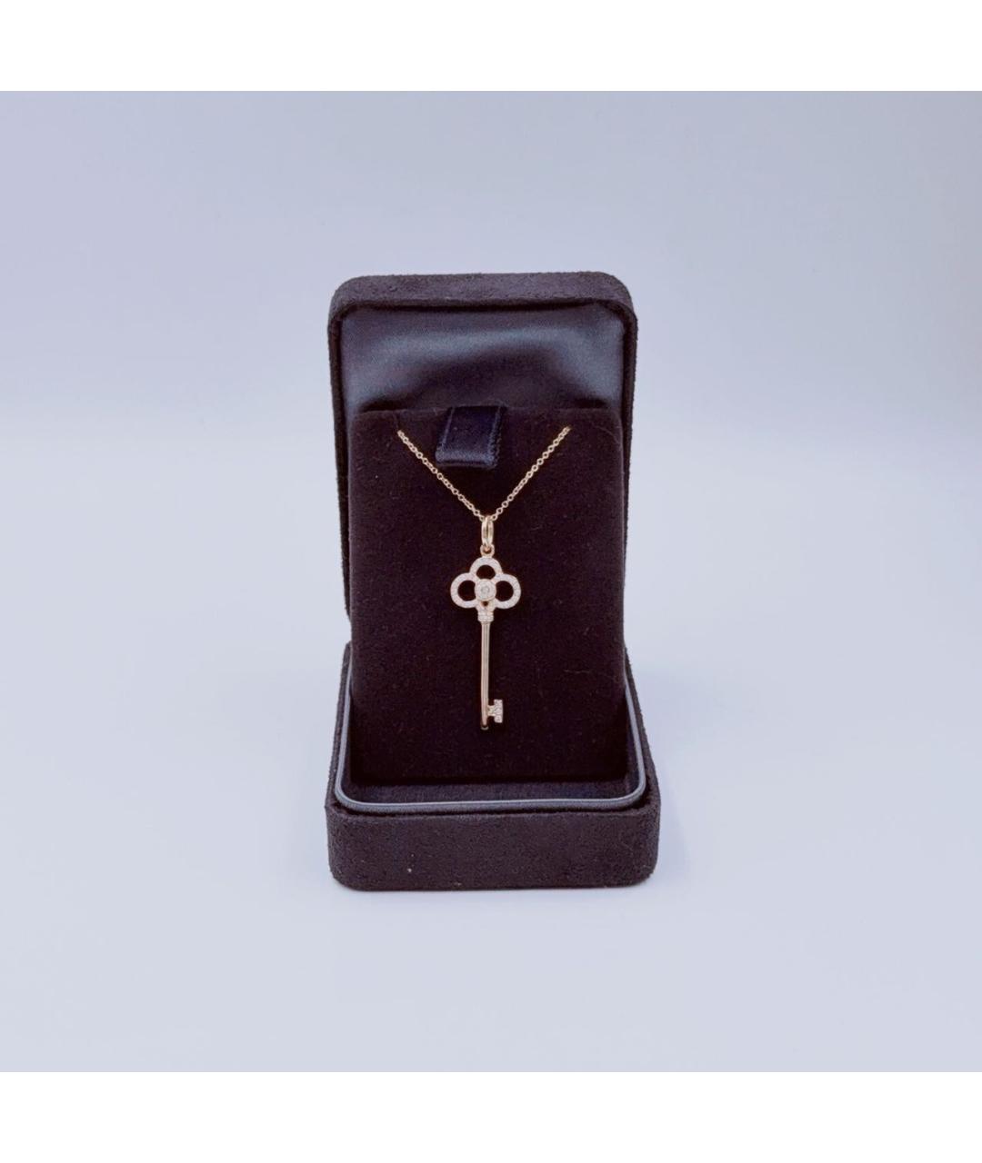 TIFFANY&CO Розовое колье из розового золота, фото 2