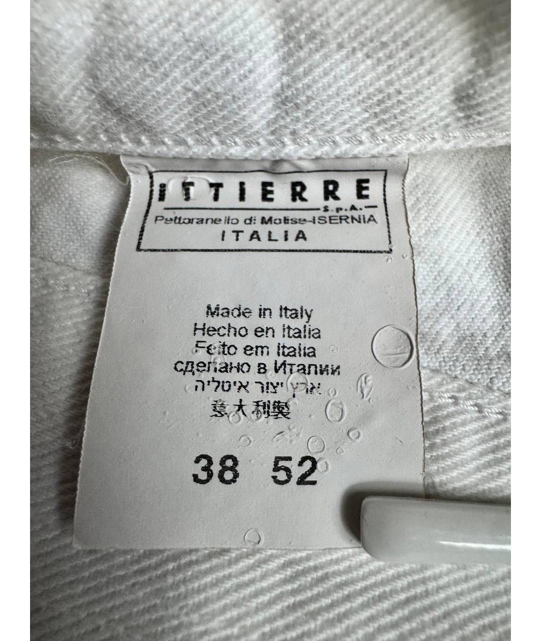 JUST CAVALLI Белые хлопковые джинсы скинни, фото 4