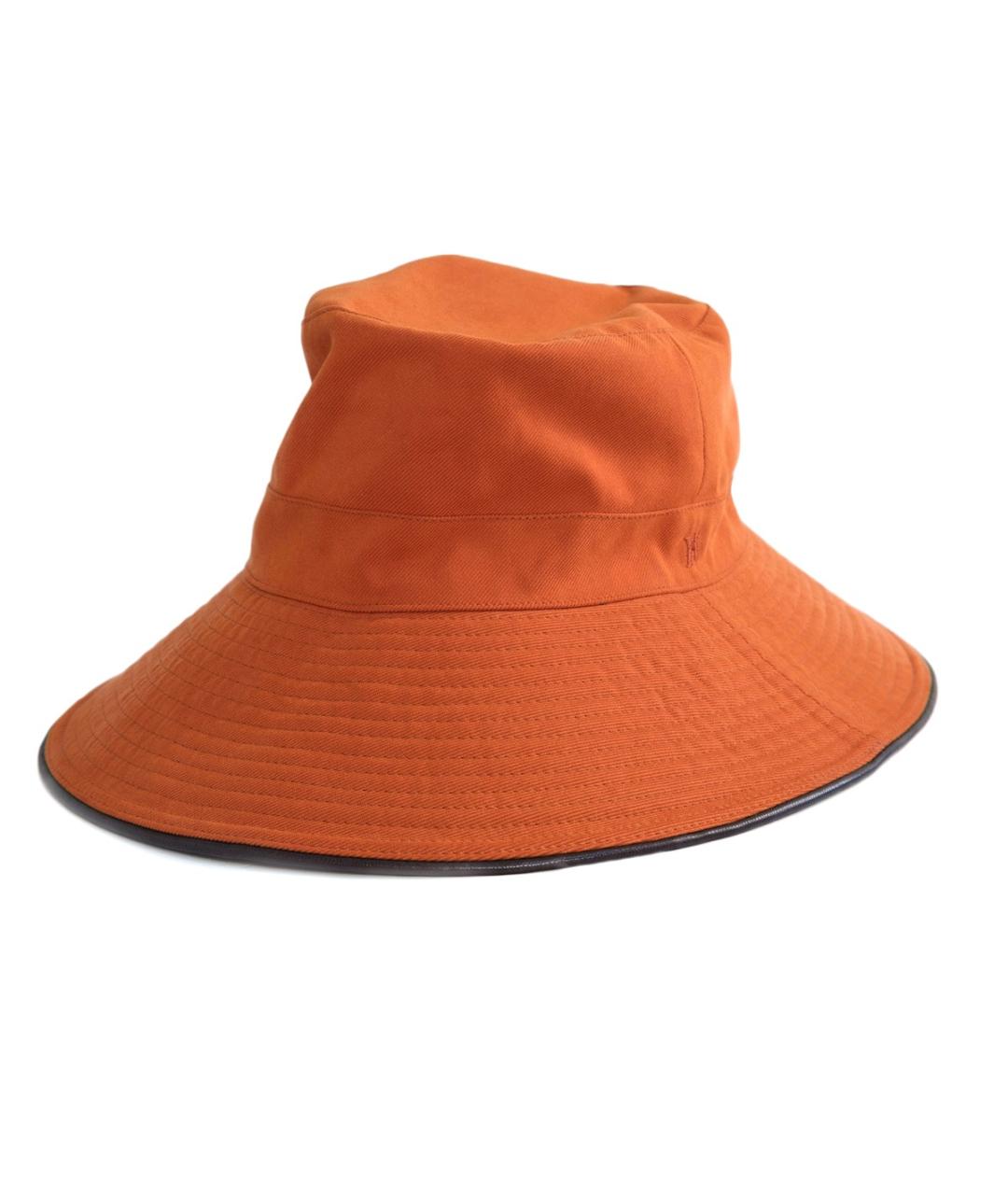 HERMES Оранжевая шляпа, фото 2