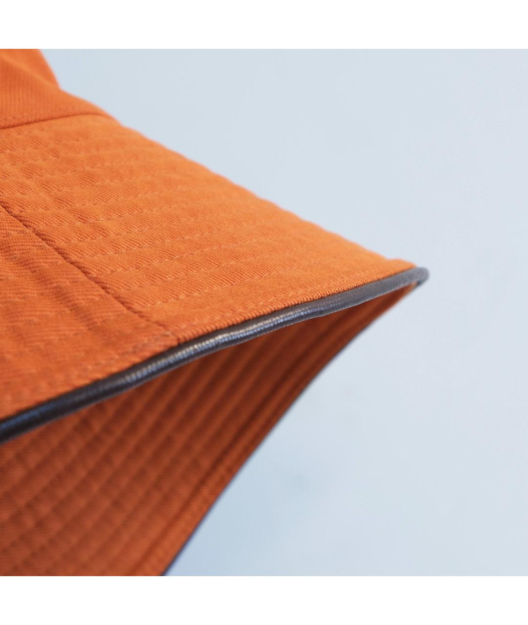 HERMES Оранжевая панама, фото 5