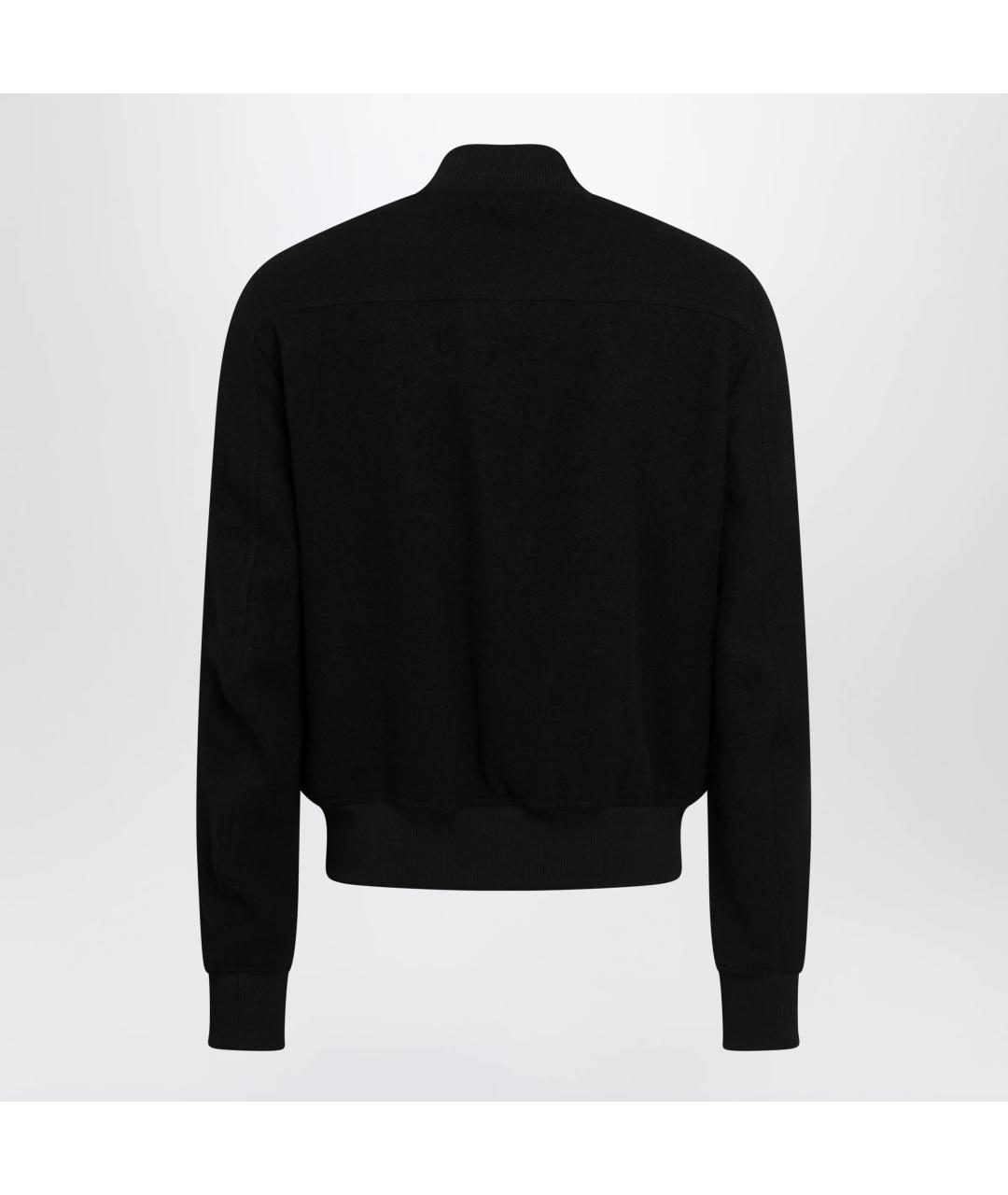 RICK OWENS Черная шерстяная куртка, фото 2