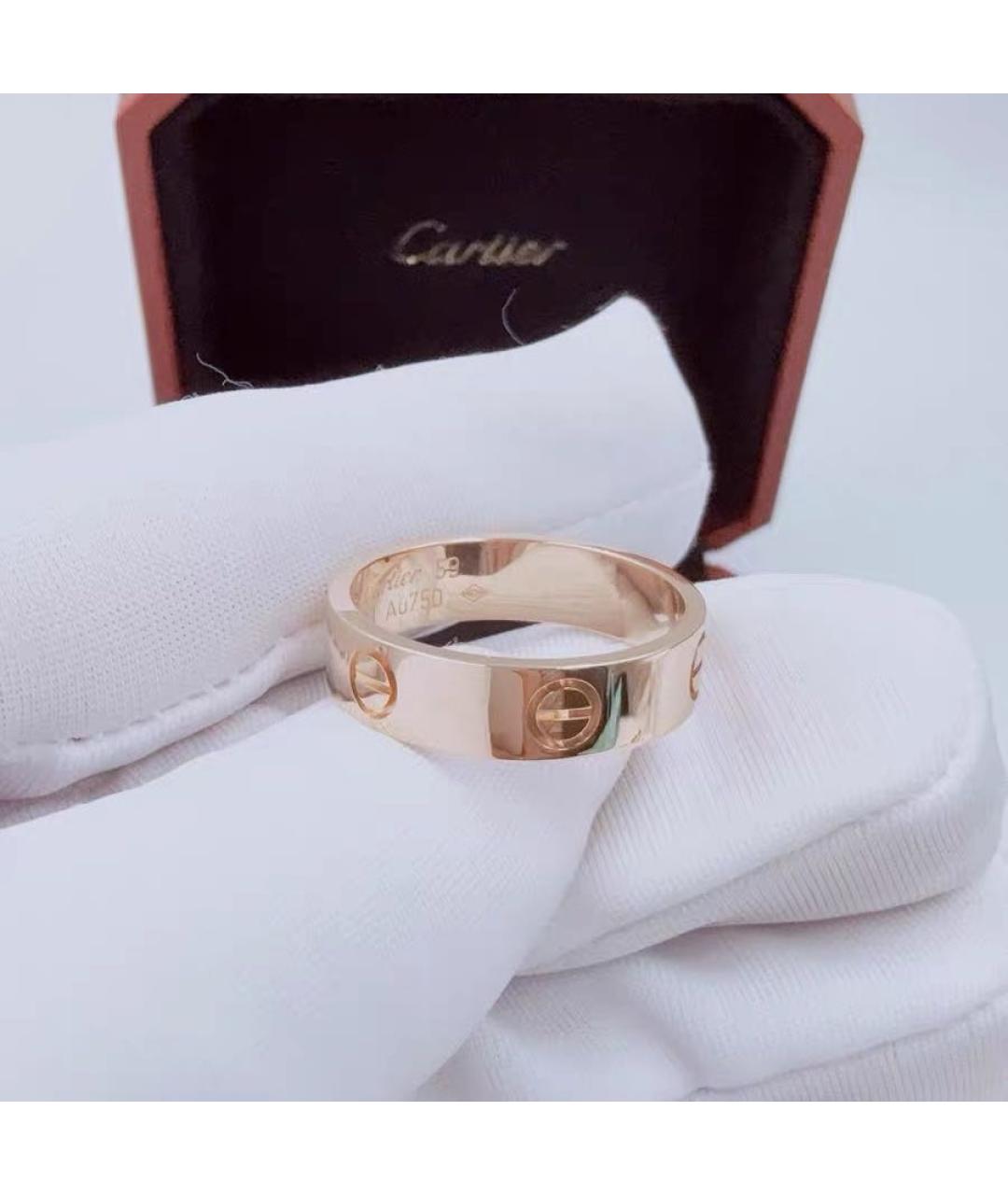 CARTIER Розовое кольцо из розового золота, фото 2