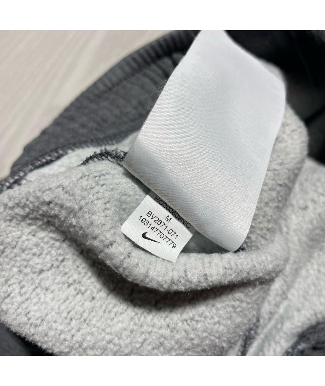 NIKE Серые повседневные брюки, фото 7