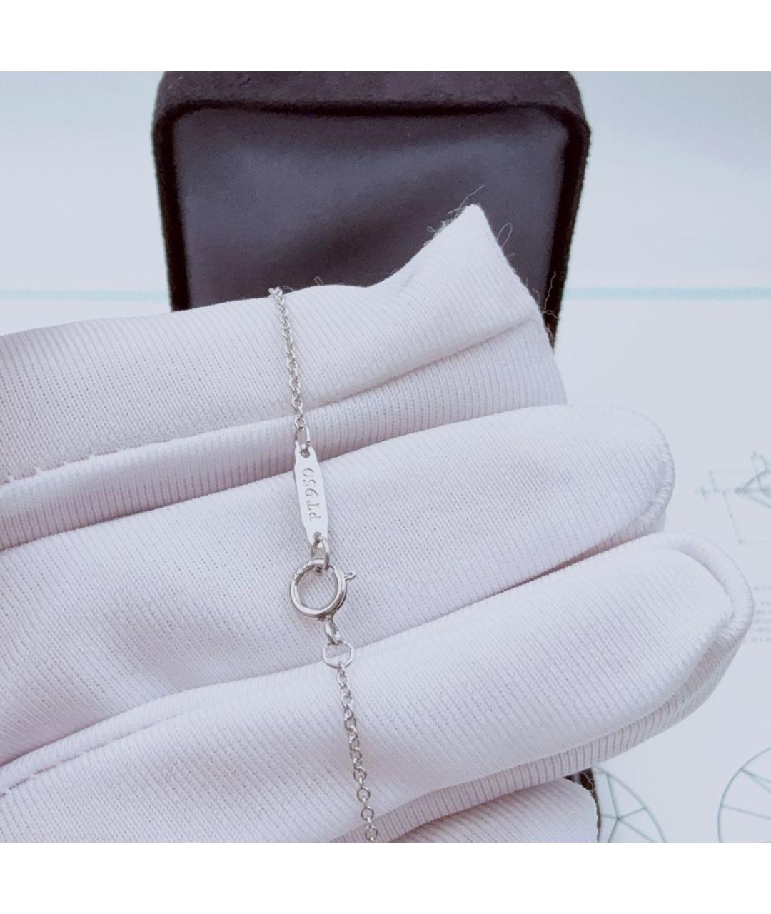 TIFFANY&CO Белое платиновое колье, фото 6