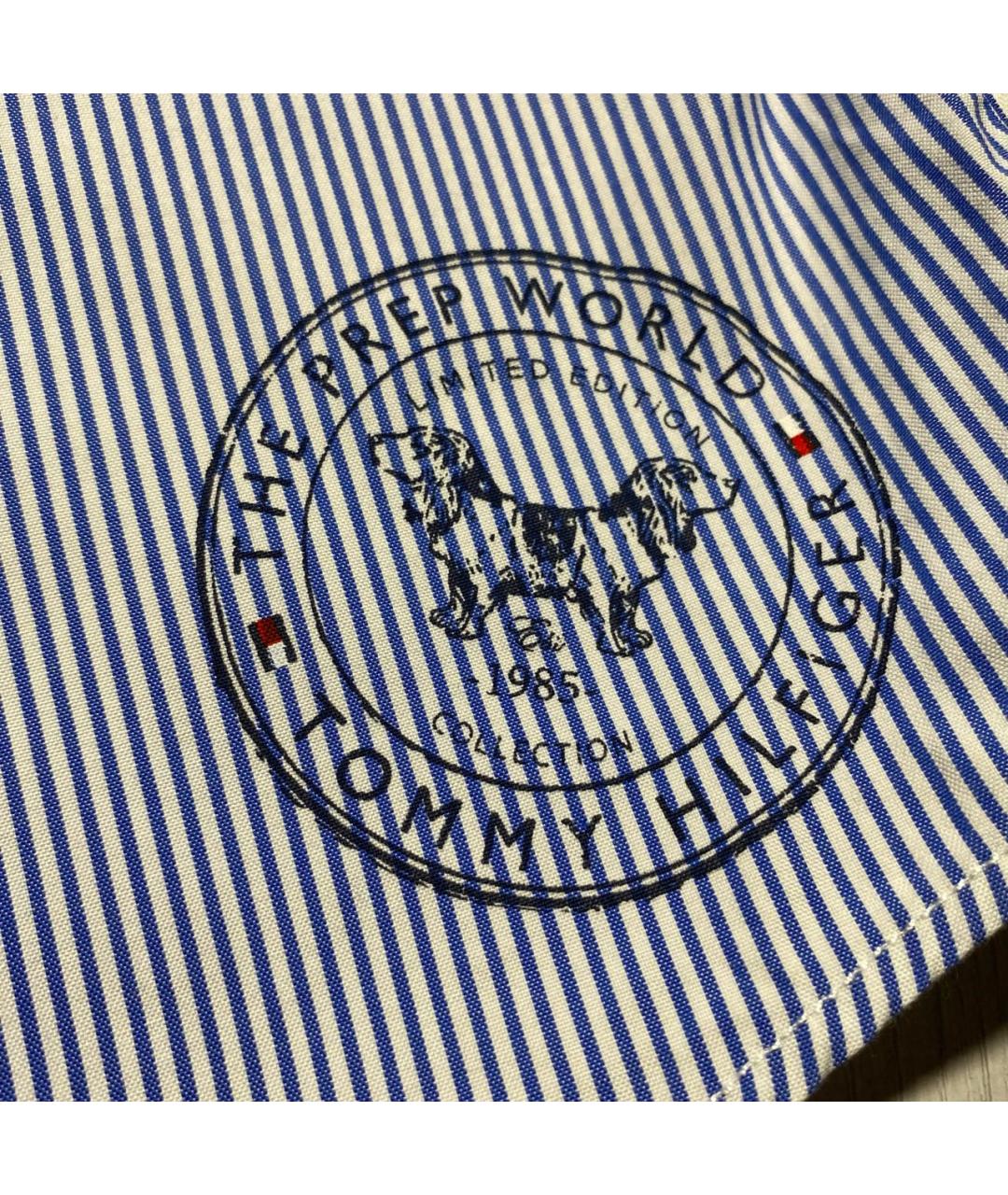 TOMMY HILFIGER Мульти хлопковая кэжуал рубашка, фото 6