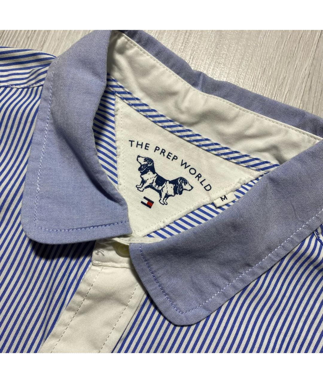 TOMMY HILFIGER Мульти хлопковая кэжуал рубашка, фото 3