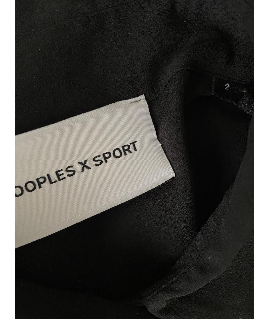 THE KOOPLES Черная полиэстеровая блузы, фото 4