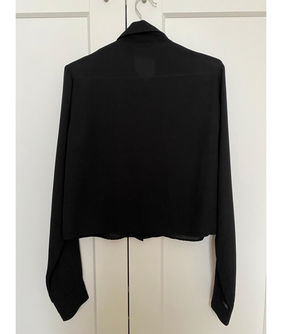 THE KOOPLES Черная полиэстеровая блузы, фото 2