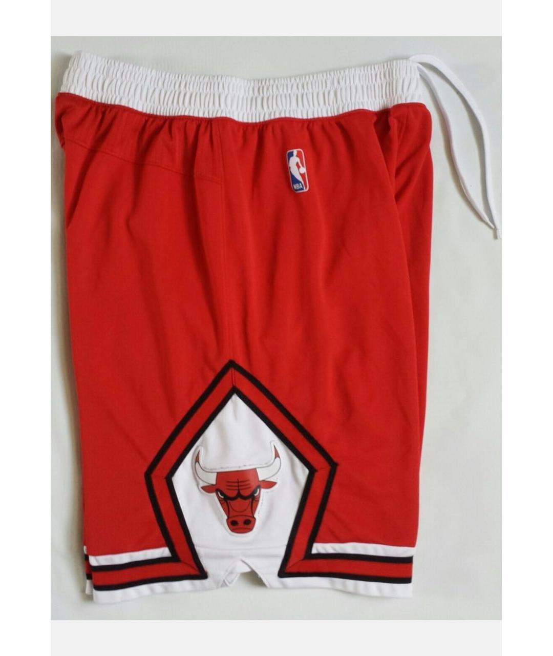 ADIDAS Красные хлопко-эластановые шорты, фото 3