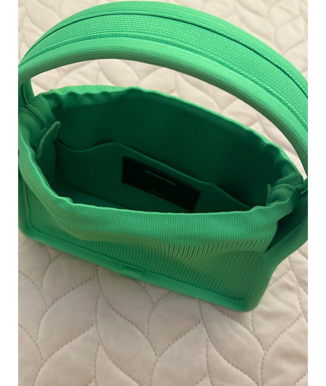 ALEXANDER WANG Зеленая сумка с короткими ручками, фото 2